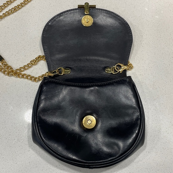 Vintage Salvatore Ferragamo Gancini Mini Chain Convertible Bag - Picture 10 of 16